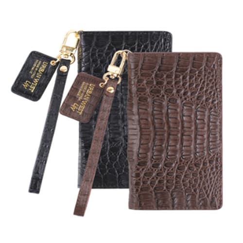 Caiman Crocodile Natural Leather Cell Phone Case